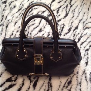 Black Louis Vuitton handbag